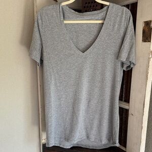 Gray lululemon V-Neck Women's Top